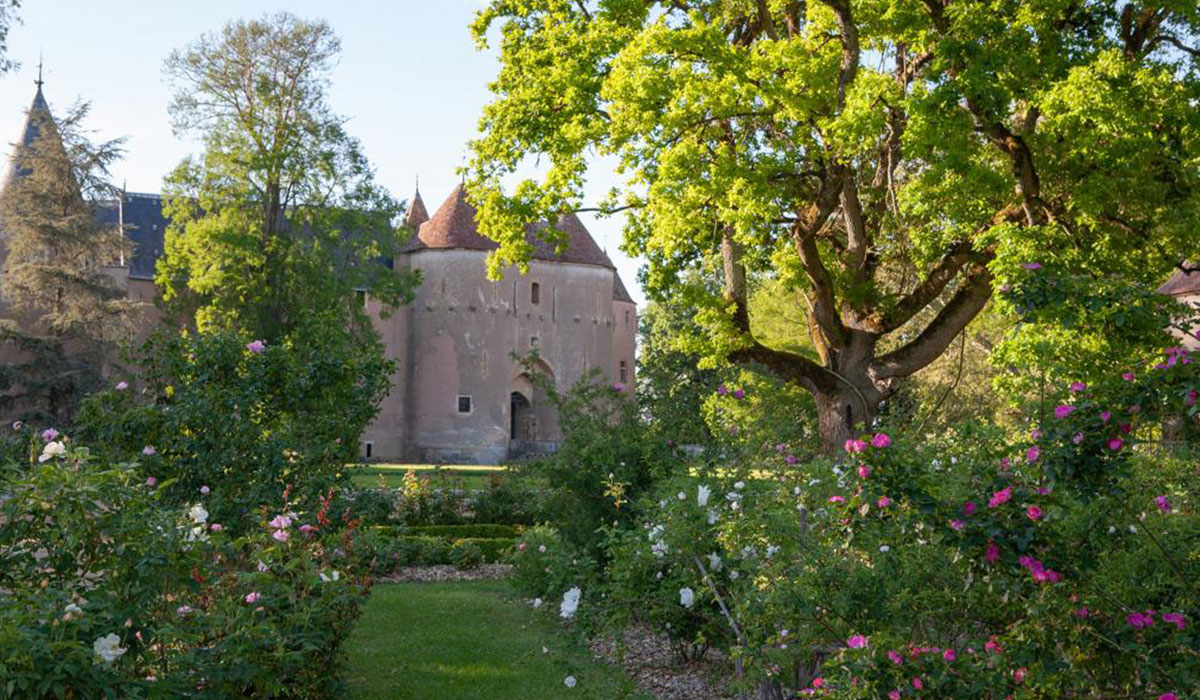 Discover the gardens of the castle