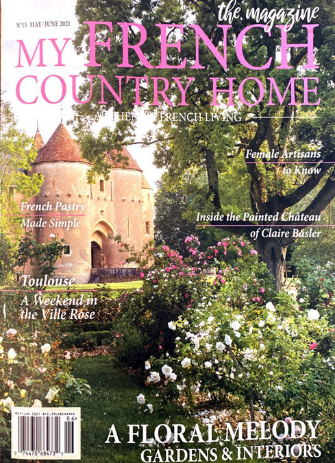 Château d'Ainay-le-Vieil, article My french country home magazine, mai 2021