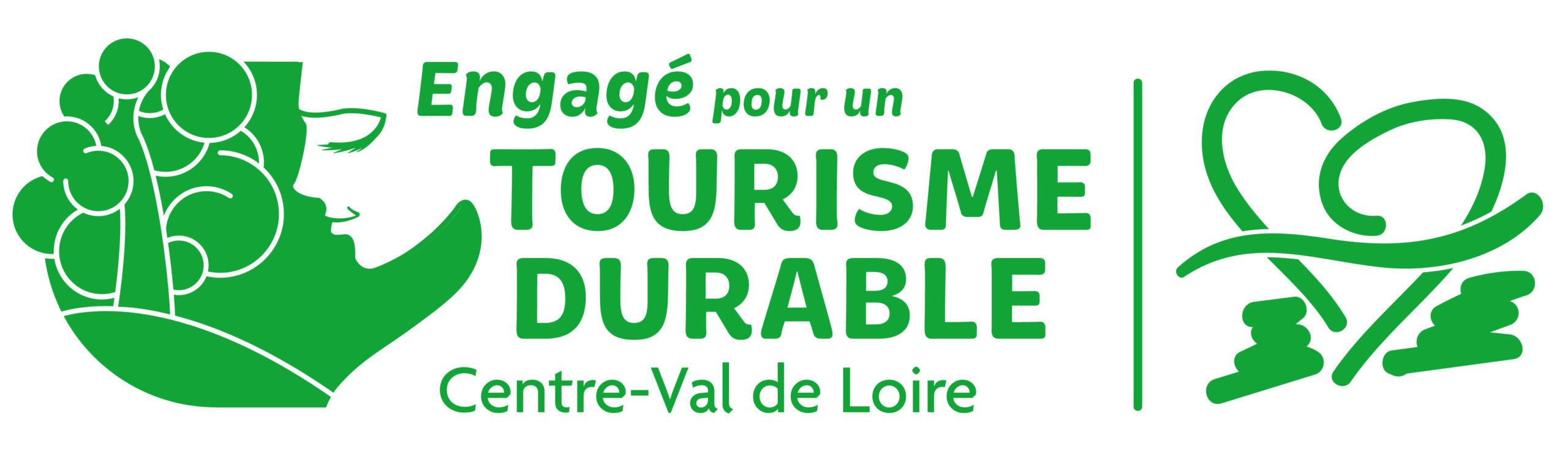 logo engagé pour un tourisme durable en région Centre Val de Loire