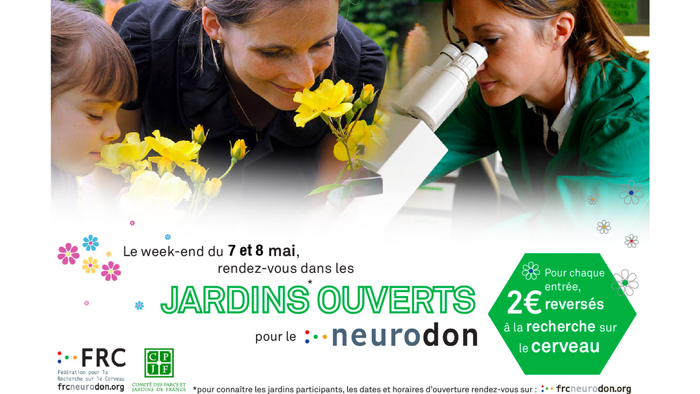 7 et 8 mai 2022, le Château d’Ainay-le-Vieil ouvre ses jardins pour le Neurodon
