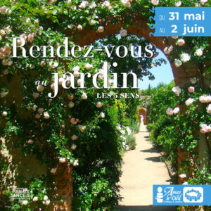 Rendez-vous aux jardins au château d'Ainay-le-Vieil 2024