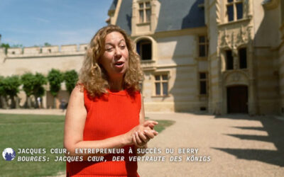 Le Château d’Ainay-le-Vieil sur Arte !